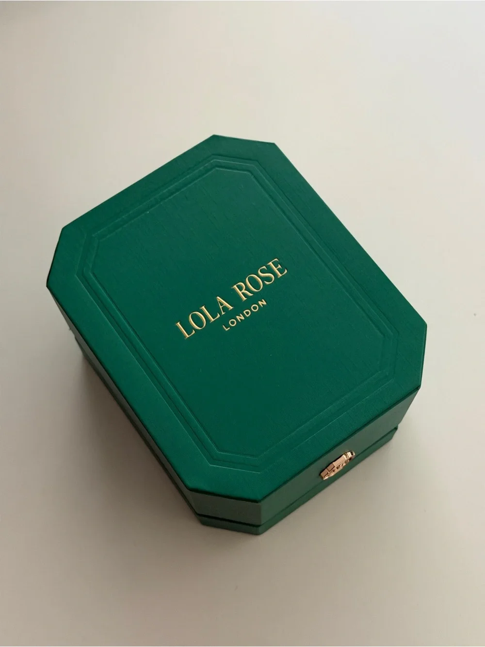 Lola Rose Urban Blue Square Quartzite Jade Watch - Picture 6 of 6